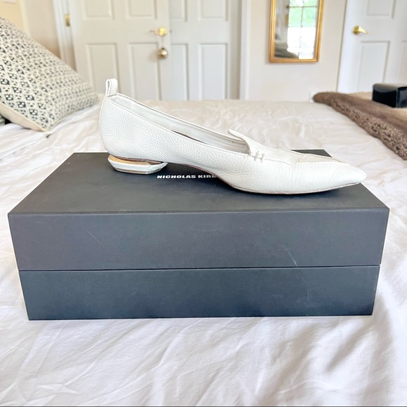 Nicholas Kirkwood White Beya Shoes — US 8.5 / IT 39 - Picture 11 of 16